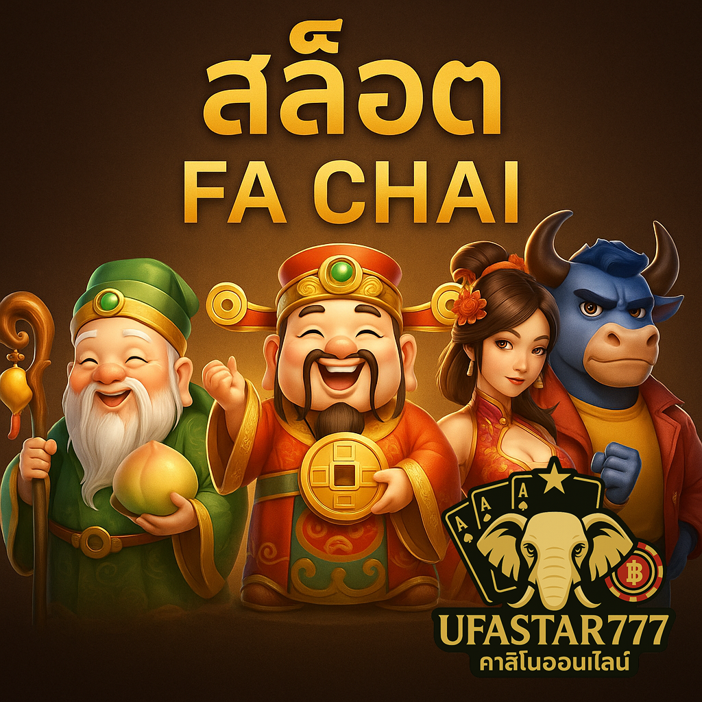 UFASTAR777 สล็อต FA CHAI เบทต่ำ กำไรดี จ่ายจริงทุกวัน