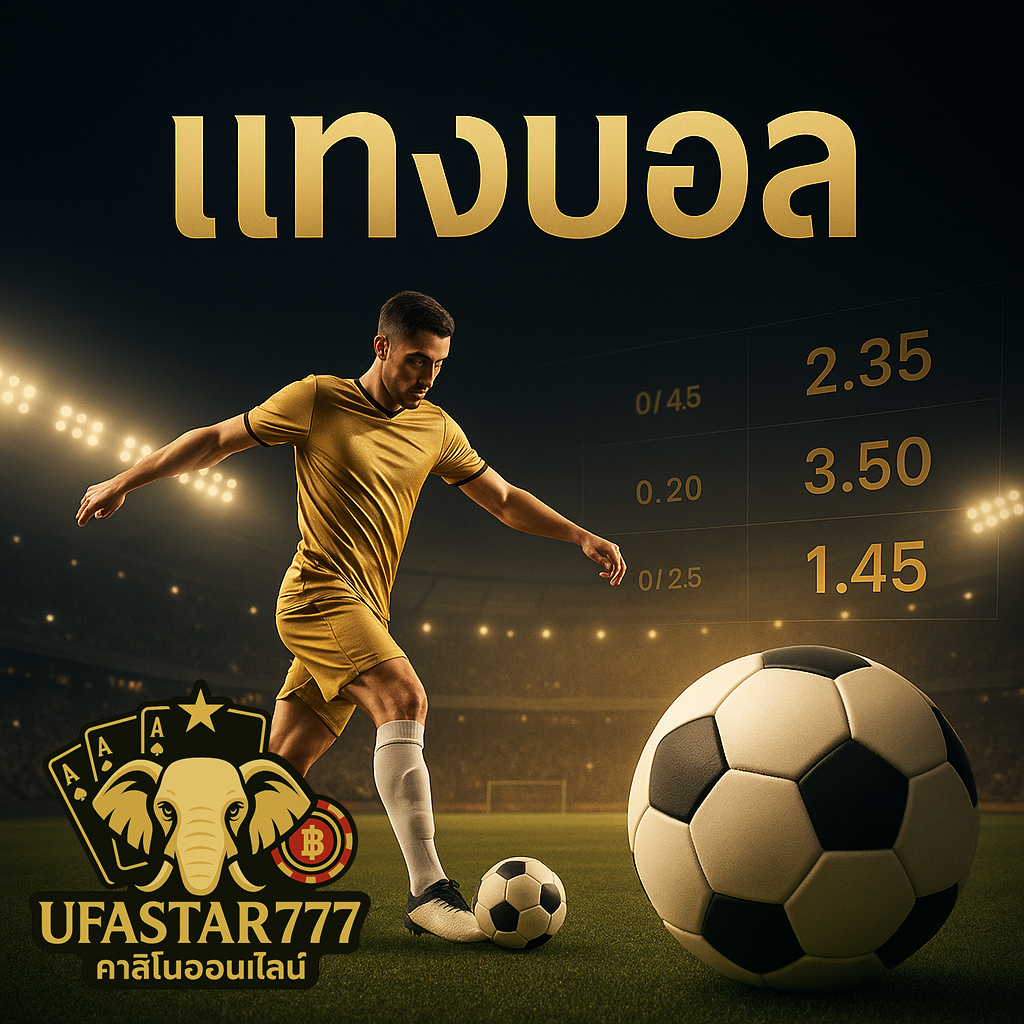 UFASTAR777 เว็บบอลยอดนิยม แทงบอลสด อัปเดตรวดเร็ว