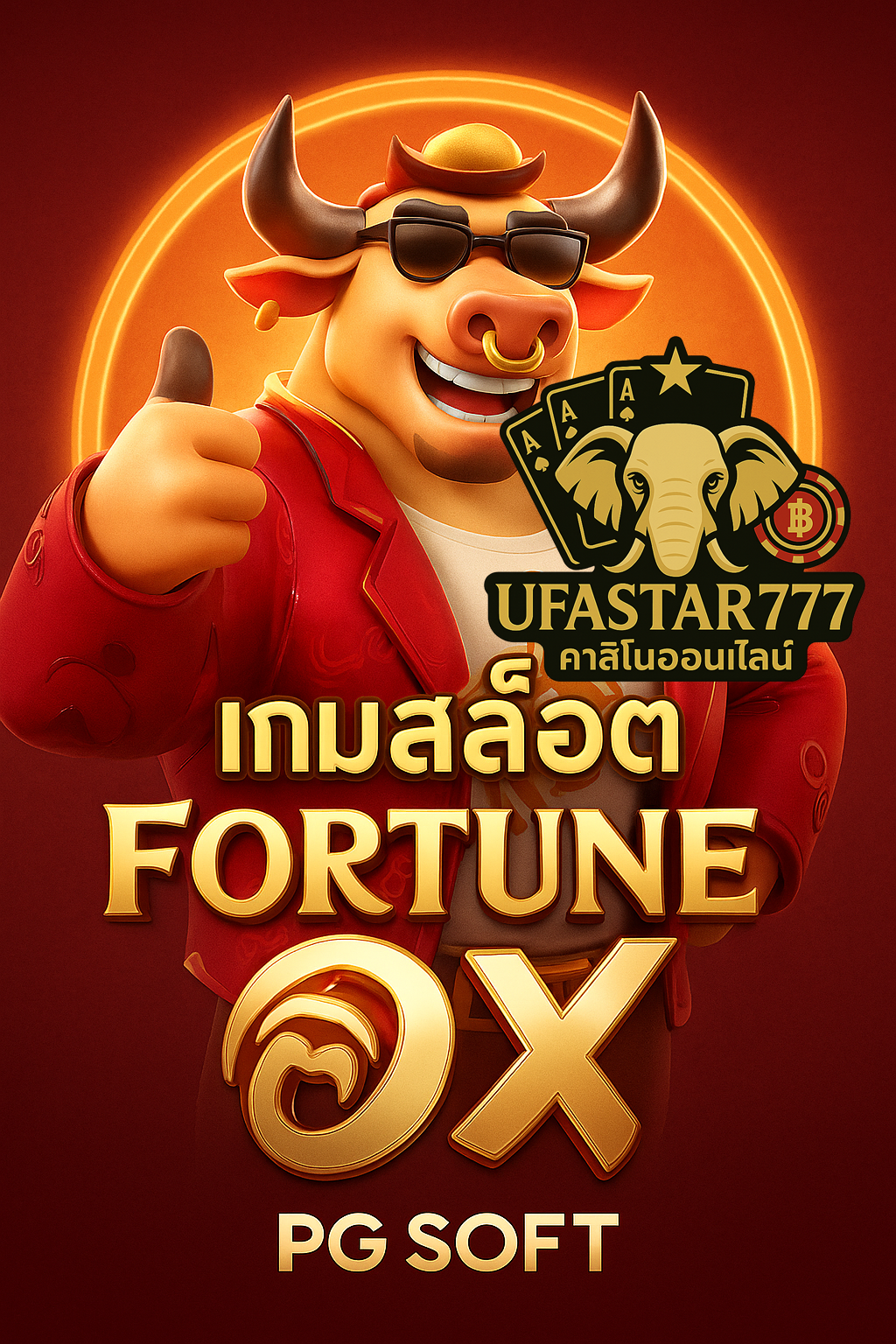 เกมสล็อต FORTUNE OX PGSOFT แตกง่ายต้องเล่นกับ PGSUN777 เท่านั้น