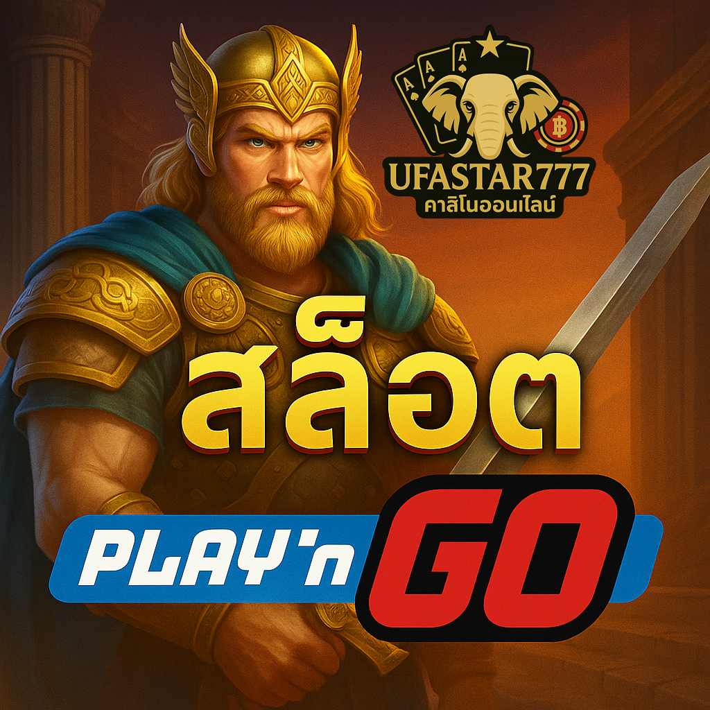UFASTAR777 สล็อต PLAY’N GO แตกง่าย 2025 โบนัสเข้าไว