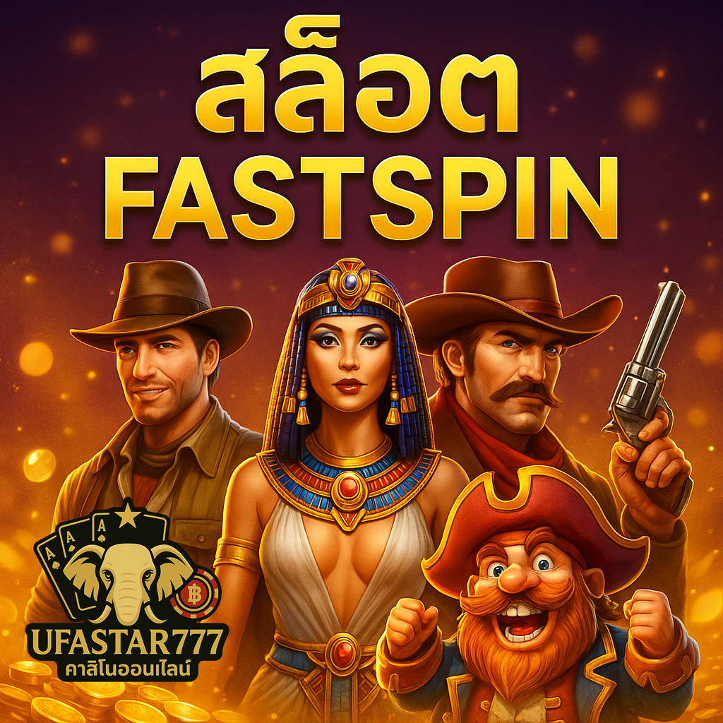 UFASTAR777 สล็อต FASTSPIN ค่ายมาแรง ภาพสวย ระบบดี