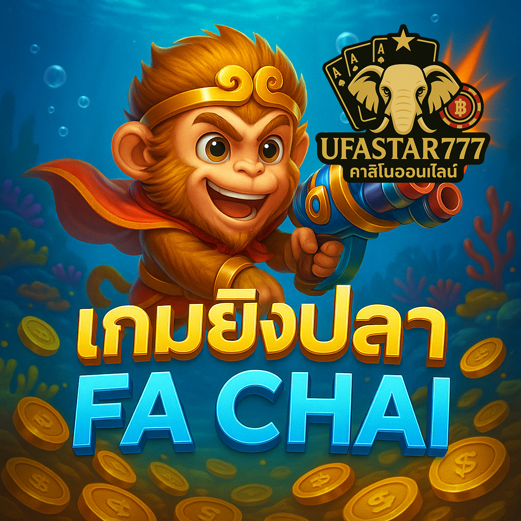 UFASTAR777 เกมยิงปลา FA CHAI ยิงแตกง่าย สนุกสุดขีดทุกนัดยิง