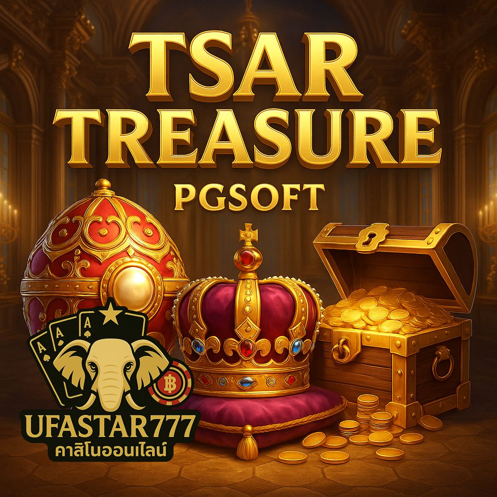 UFASTAR777 ล่าสมบัติราชาซาร์ในเกมสล็อต TSAR TREASURE PGSOFT