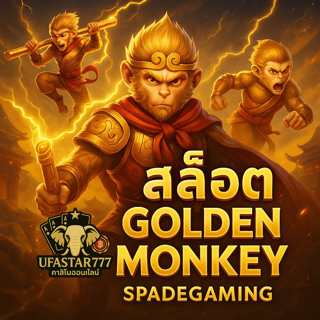 UFASTAR777: สล็อต GOLDEN MONKEY SPADEGAMING ลิงทองแตกกระจาย
