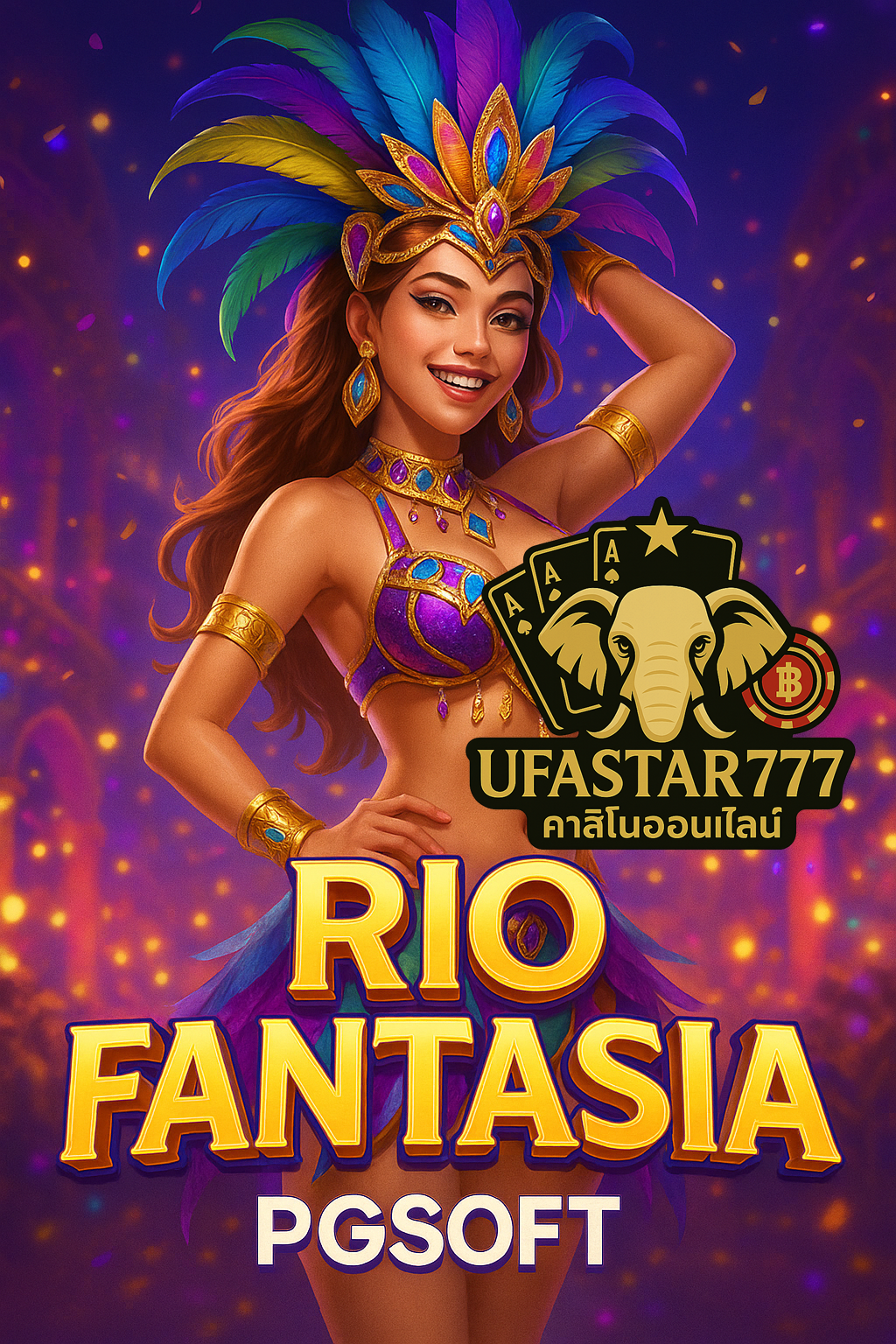 UFASTAR777 เปิดตัวเกมสล็อต RIO FANTASIA PGSOFT ปาร์ตี้คาร์นิวัลสุดฟิน