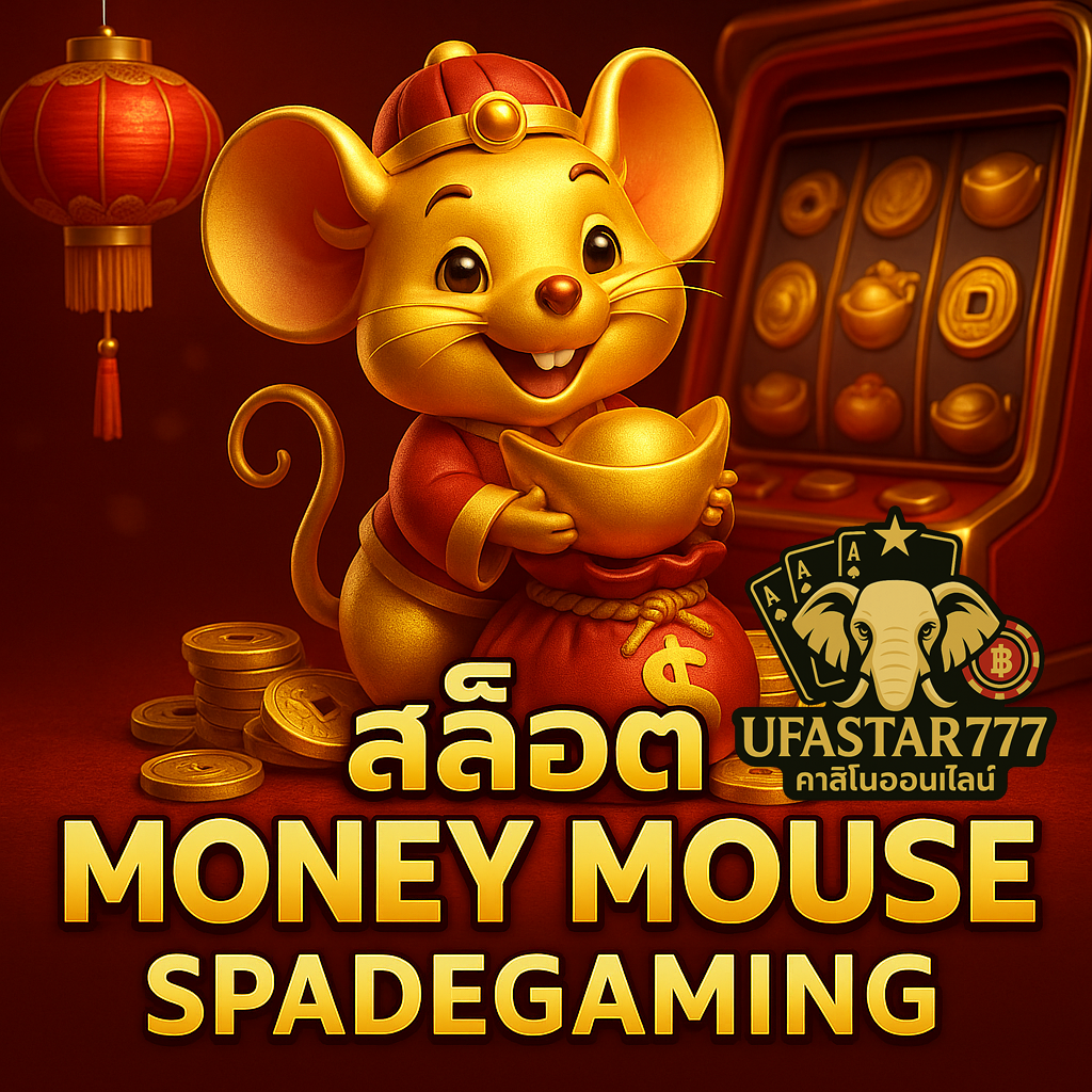 UFASTAR777: สล็อต MONEY MOUSE SPADEGAMING หนูนำโชคแตกดี