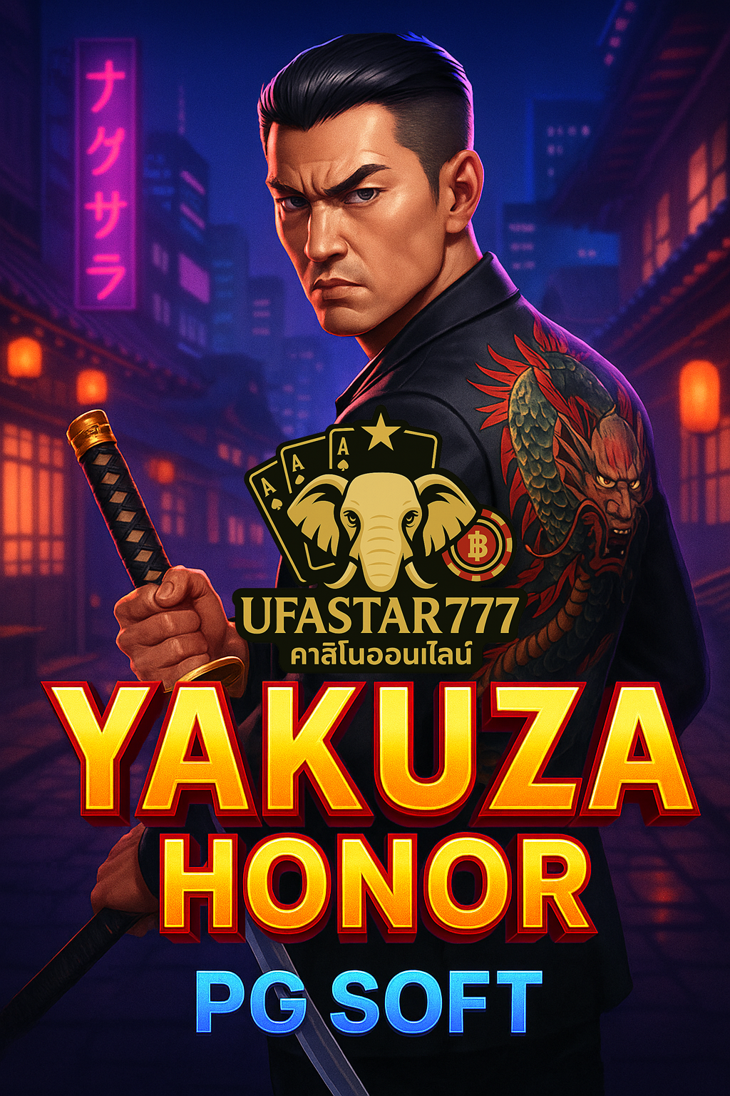 UFASTAR777 เปิดศึกเกียรติยศในเกมสล็อต YAKUZA HONOR PGSOFT สุดเดือด
