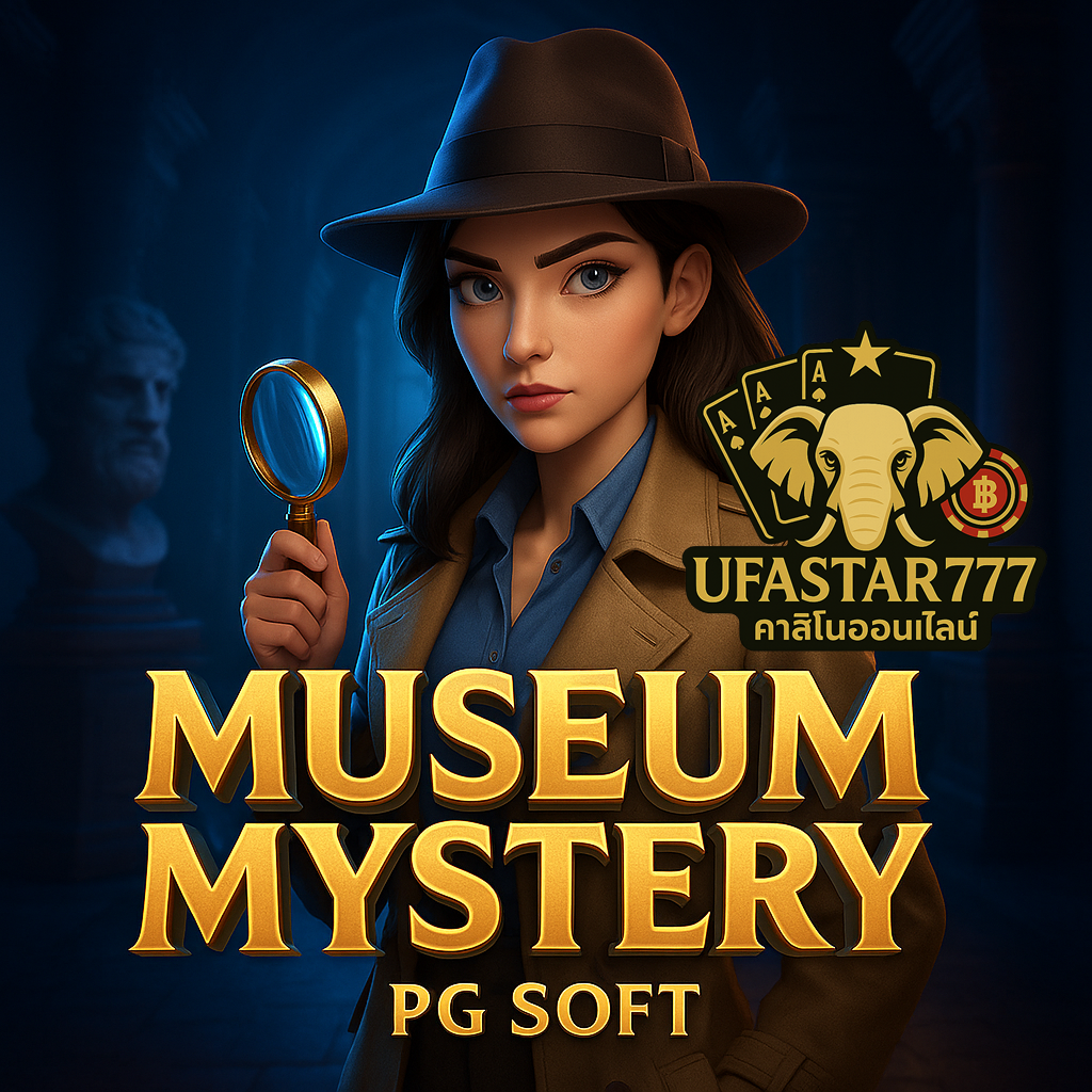 UFASTAR777 ชวนไขปริศนาโบนัสในเกมสล็อต MUSEUM MYSTERY PGSOFT