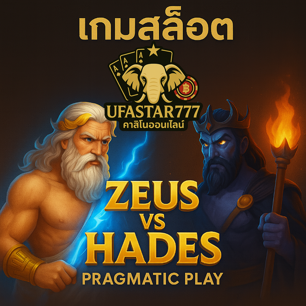 UFASTAR777: เกมสล็อต ZEUS vs HADES PRAGMATIC PLAY ล่าสุด