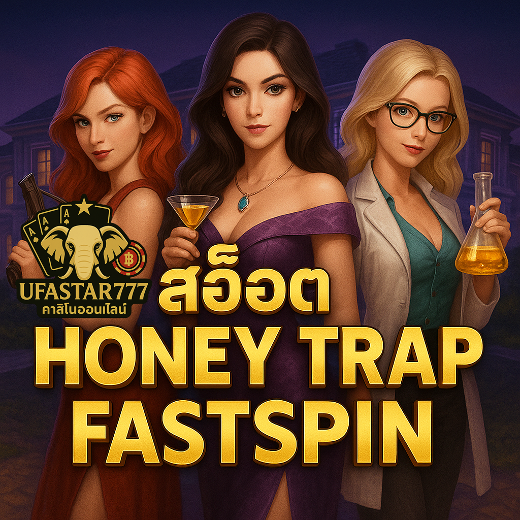 UFASTAR777: สล็อต HONEY TRAP FASTSPIN เกมลับเฉพาะสายแตก