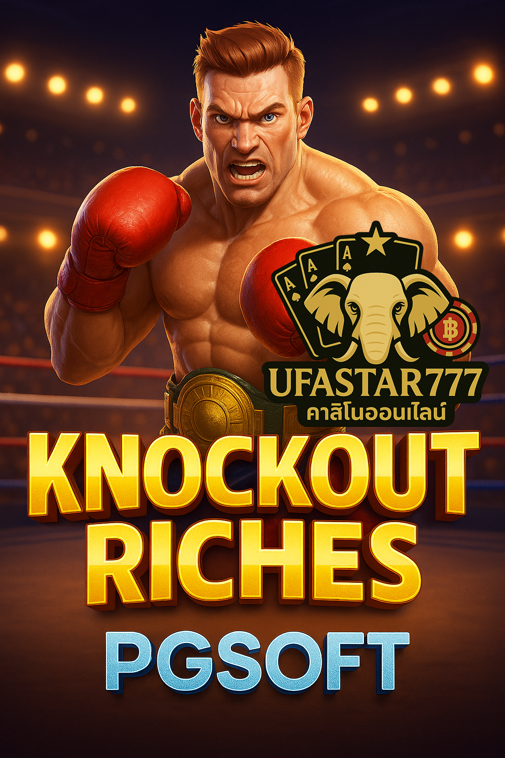 UFASTAR777 ปล่อยเกมสล็อต KNOCKOUT RICHES PGSOFT ต่อยโบนัสแตกหนัก