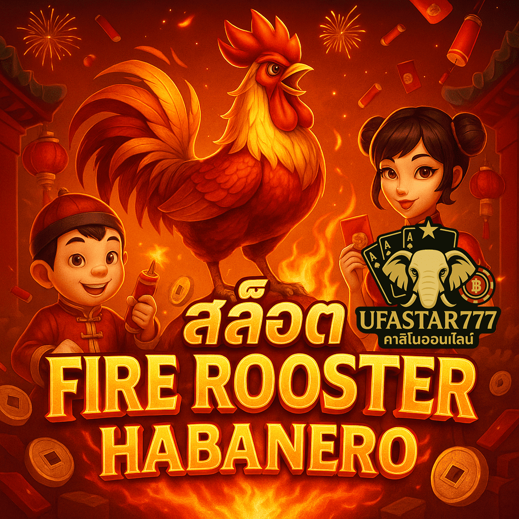 UFASTAR777: สล็อต FIRE ROOSTER HABANERO ไก่ไฟมงคลแตกหนักสุดๆ
