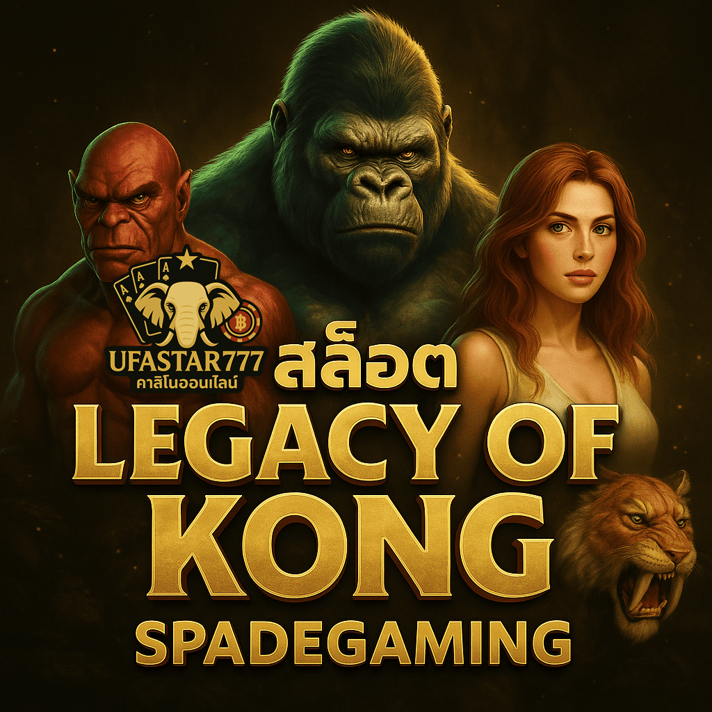 UFASTAR777: สล็อต LEGACY OF KONG โบนัสแตกง่ายทุกวัน