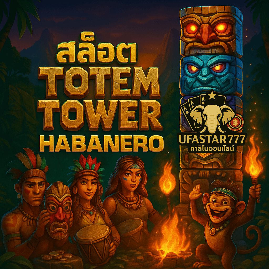 UFASTAR777: สล็อต TOTEM TOWER HABANERO เสาโบราณแจกหนักมาก